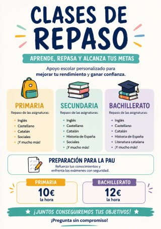 Clases de repaso particulares