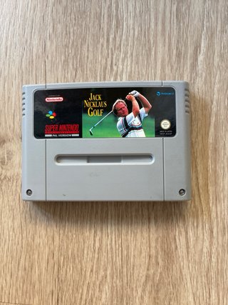 Jack Nicklaus Golf Super Nintendo PAL