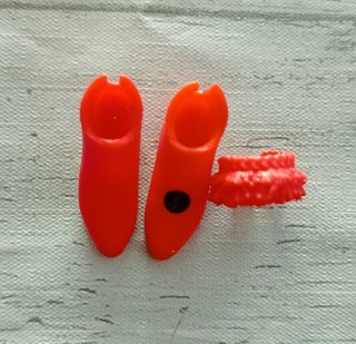 Accesorios Barbie: Zapato, Aro y Accesorio