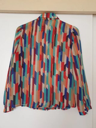 Camisa estampada mujer