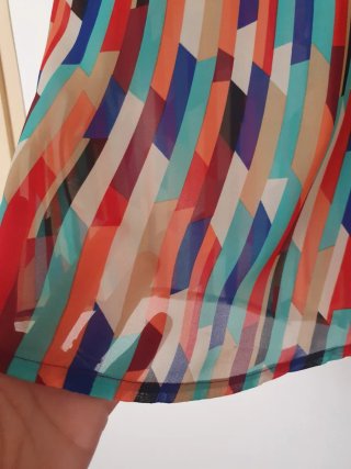 Camisa estampada mujer