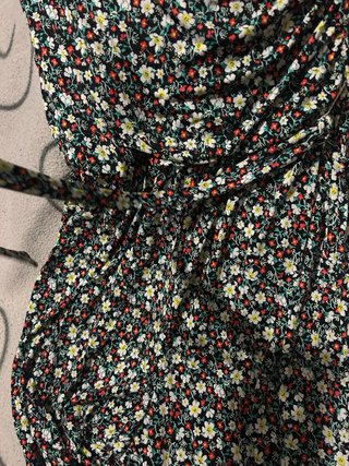 Mono largo floral talla S