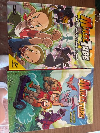 2 Libros Mikel Tube (Español)