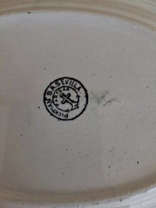 Vajilla antigua La Cartuja