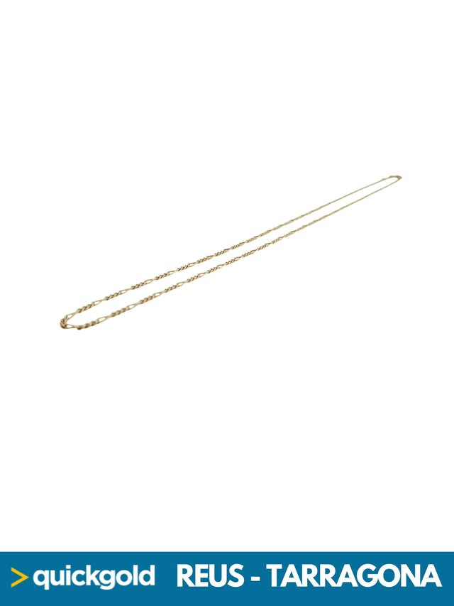 035-02-00978 CADENA ORO 18K FIGARO 50.2CM