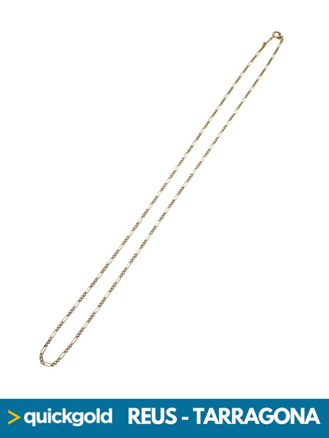 035-02-00978 CADENA ORO 18K FIGARO 50.2CM