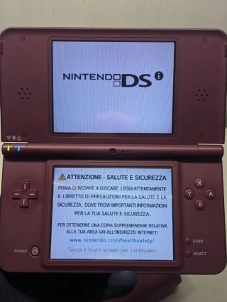 Nintendo DSi XL Bordeaux Originale Custodi