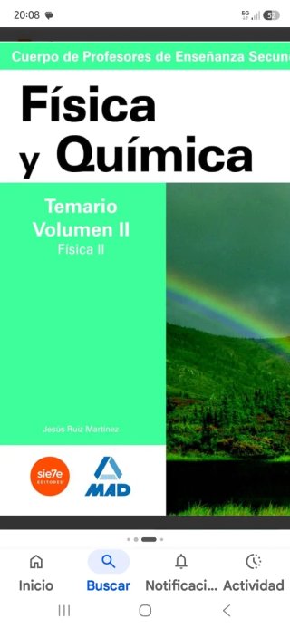 Temario  completo oposiciones física y quimica