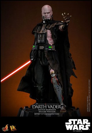 Darth Vader Hot Toys DX45 Battle Damaged Nuevo