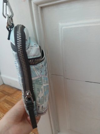 Bolso para móvil estampado Londres