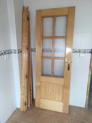 Puertas de madera como nuevas