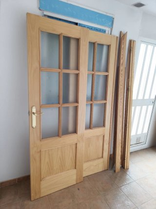 Puertas de madera como nuevas