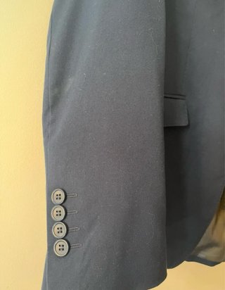 Americana y pantalón traje azul marino