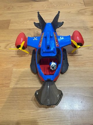 Avión Pirata Patrulla Canina con luces y sonido.
