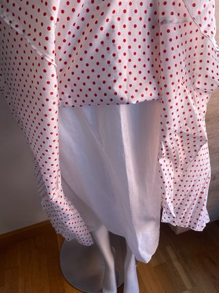 Vestido pin-up lunares rojos