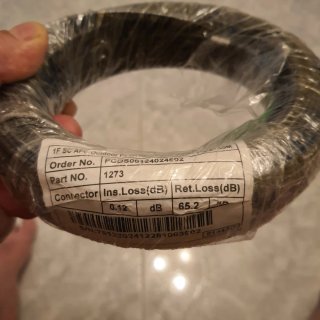 Cable Fibra Óptica SC APC 30M