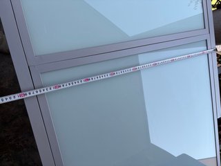 Mesa extensible cristal y 4 sillas jardín