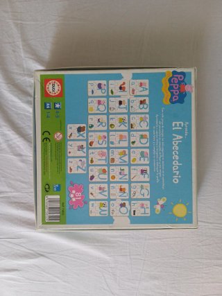 2 Puzzles Peppa Pig: Letras y Números