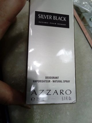 Azzaro Silver Black Deodorant Vaporisateur 150ml