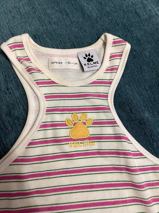 Top Rayas Kelme Talla XS