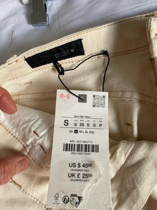 Shorts Zara Beige
