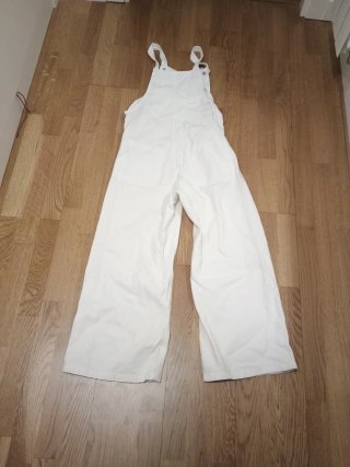 Peto vaquero blanco ancho