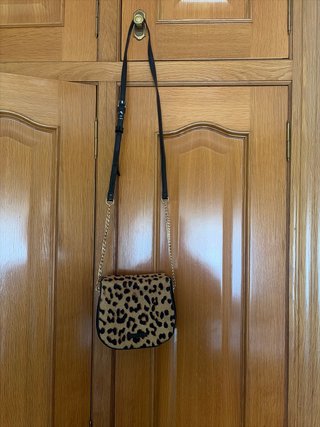 Bolso Parfois leopardo y negro
