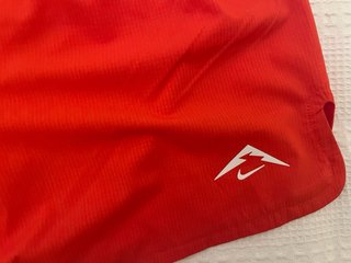 Pantaloncini Nike Trail Arancioni Tg. S