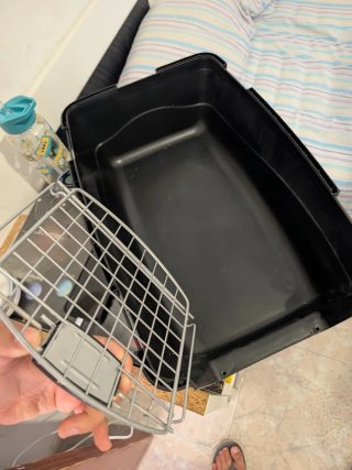 Transportín para perro beige y negro precio negoci