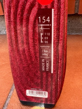 Esquís Rossignol 154cm