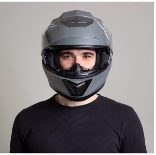 Casco Moto Westt Gris Talla L (59-60cm)