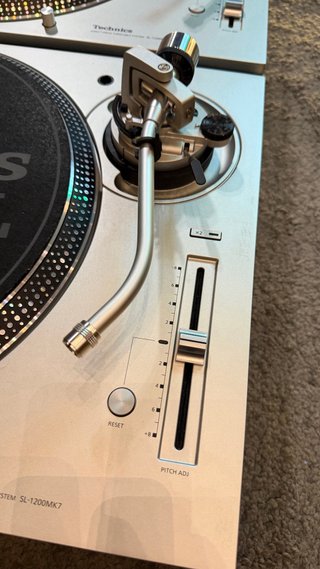 Pareja Technics SL-1200 MK7 Plata