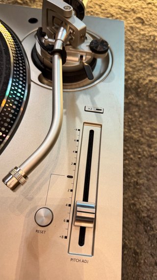 Pareja Technics SL-1200 MK7 Plata