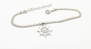 Pulsera Timón Plata 925