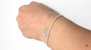 Pulsera Timón Plata 925