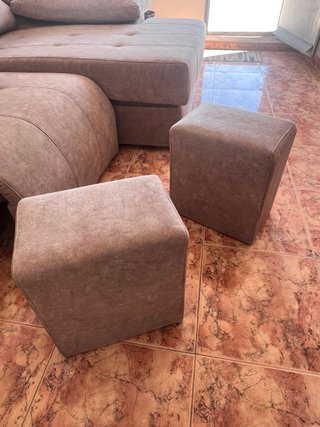 Sofá Chaiselongue 3 Plazas Beige