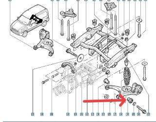 Silemblock Suspensión Trasera Renault Kangoo