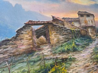 Beautiful painting authentic  / Cuadro