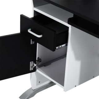 Escritorio moderno metal y madera