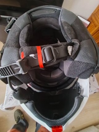 Casco HJC i90 touring azul y blanco