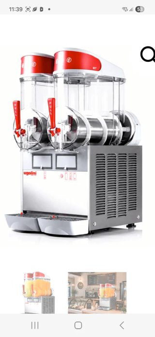 Máquina Granizado Ugolini Hostelería