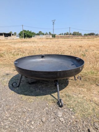 Barbacoa de diseño rustica