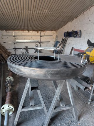Barbacoa de diseño rustica