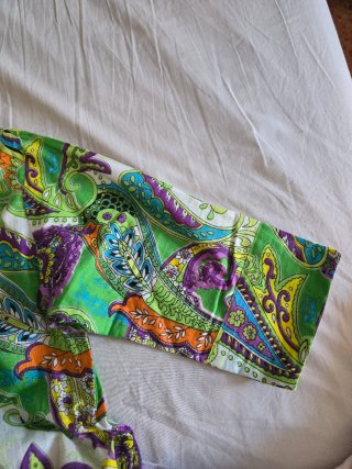 Vestido Corte Hindú Talla Única con bolsillos