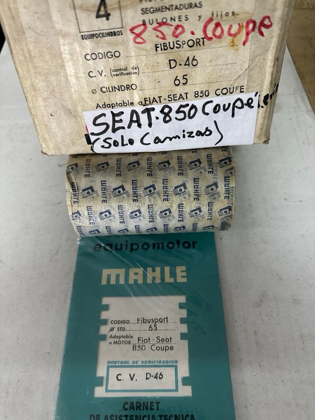 Soportes Carburador SEAT 600/850 (Unidad) y camisa
