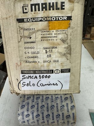 Soportes Carburador SEAT 600/850 (Unidad) y camisa