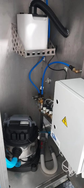 Maquina de autolavado de perros