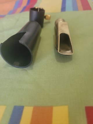 Boquilla Saxo saxofón Alto Otto Link 6* de metal