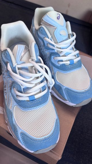 Asics Hombre Azul Beige