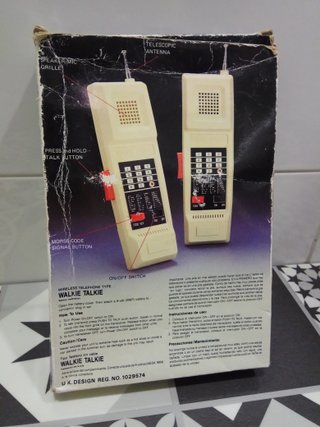Walkie Talkies Boxer Combat Communicators Vintage